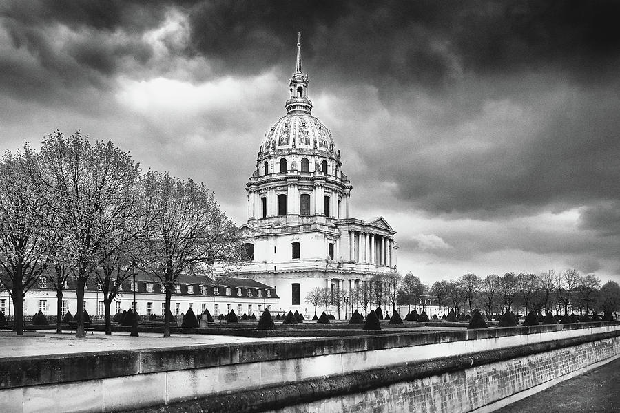 Les Invalides in Paris Photograph by James Bethanis