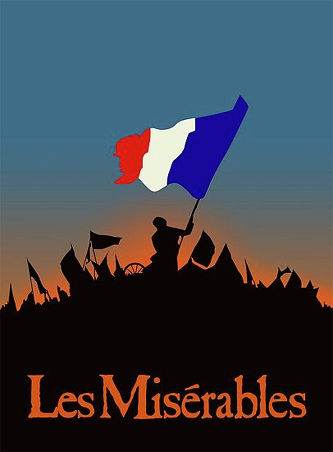 Les Miserables Flag France Digital Art by Joel Hart - Fine Art America