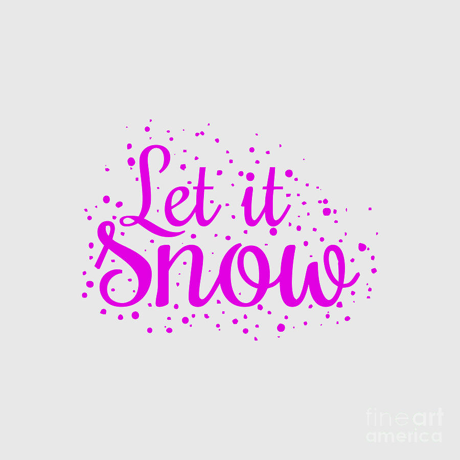 Let It Snow Drawing by Carub Waskita Fine Art America