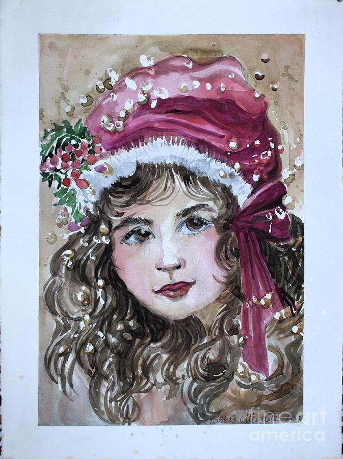 Let it Snow Painting by Mindy Newman