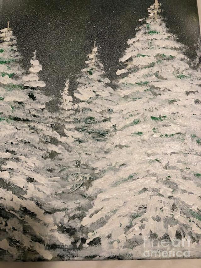 Let It Snow Painting by Patrick Grills