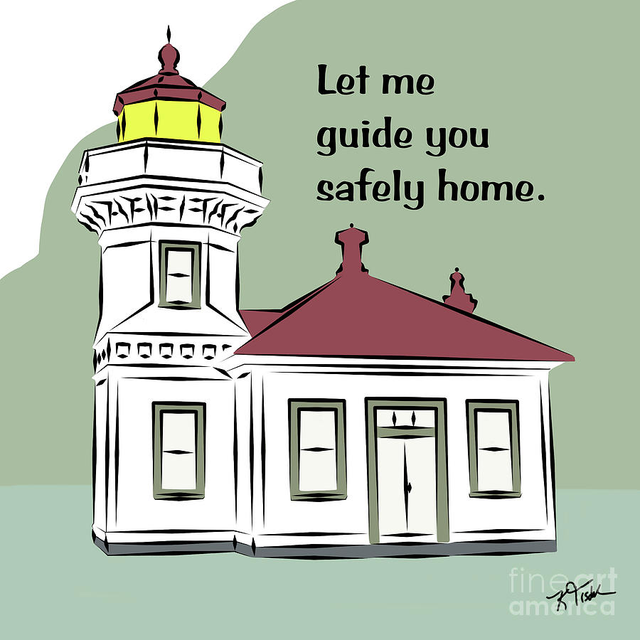 Let Me Guide You Safely Home Digital Art by Kirt Tisdale
