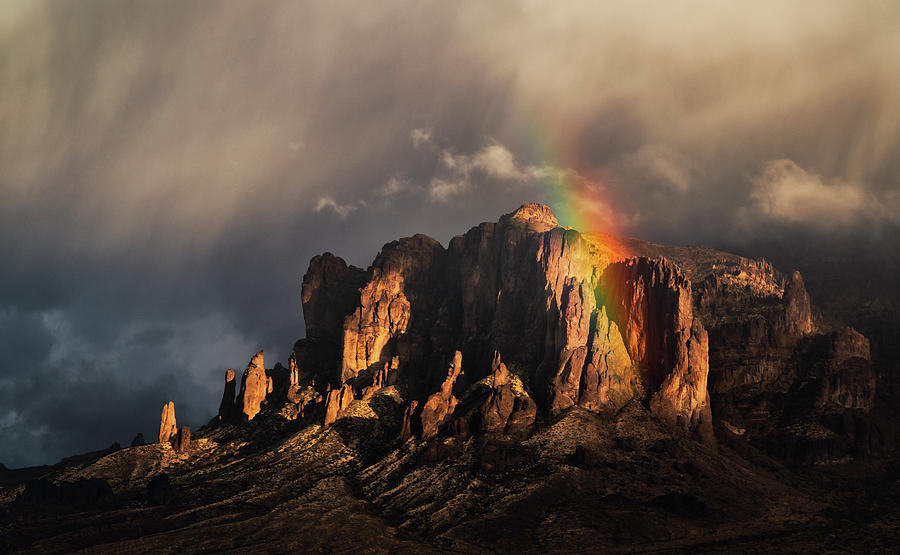 Let The Rainbow Light The Way  Photograph by Saija Lehtonen