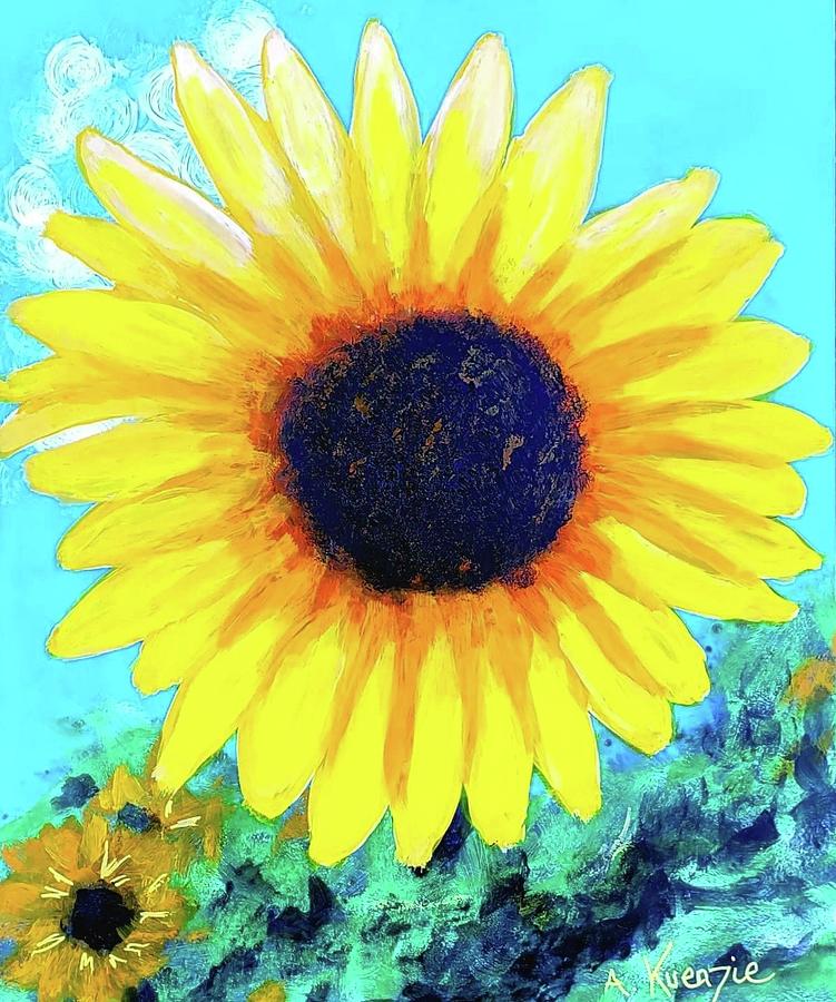 Let the Sunshine In Painting by Amy Kuenzie