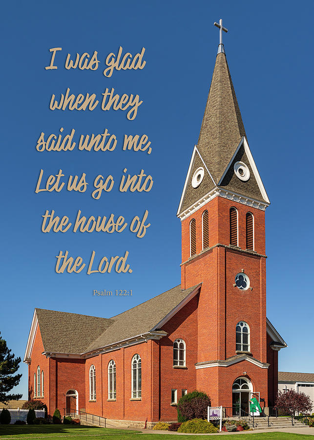 Let Us Go into the House of the Lord Photograph by David Sams