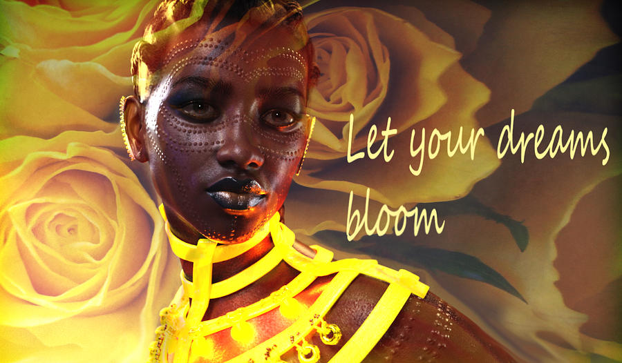 Let Your Dreams Bloom Digital Art by Suzanne Silvir