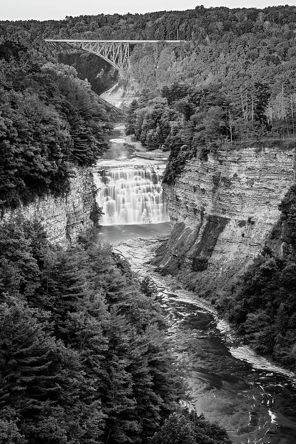 Letchworth State Park Inspiration Point Photograph by Andy Crawford
