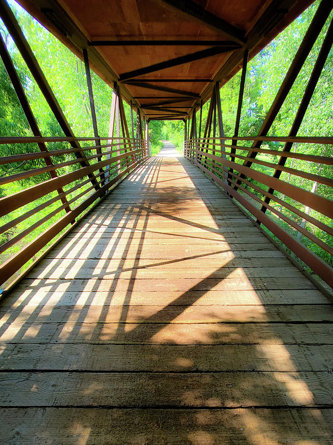 Lets Cross That Bridge Photograph by Andrea Whitaker