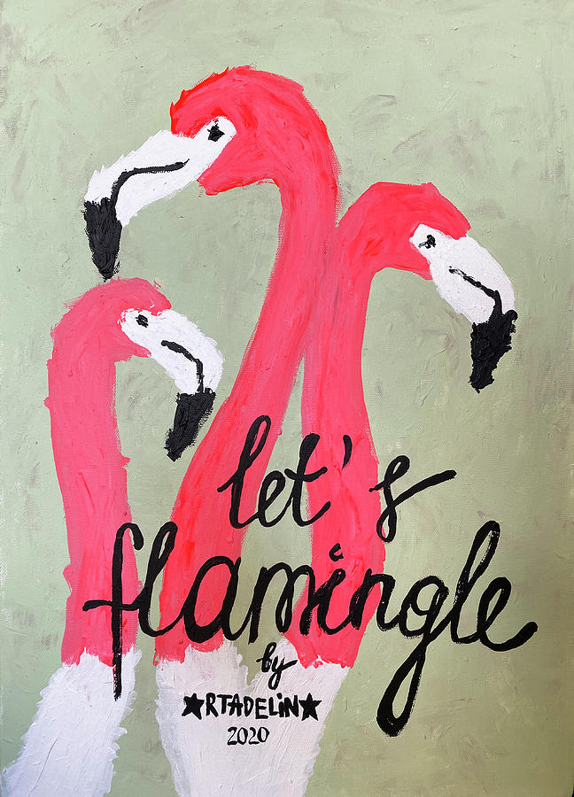 let-s-flamingle-painting-by-artadelina