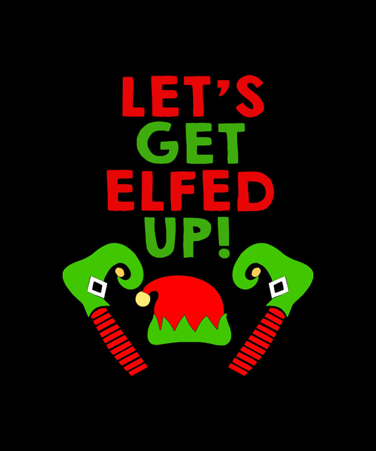 Let's Get Elfed Up Digital Art by Tinh Tran Le Thanh - Fine Art America