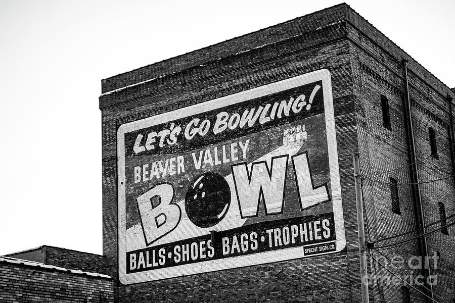 Lets Go Bowling BW Photograph by Chad Lilly - Fine Art America