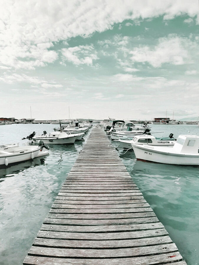 Boat Photograph - Lets Go Fishing. Artistic Nautical Photograph  by Antonia Surich