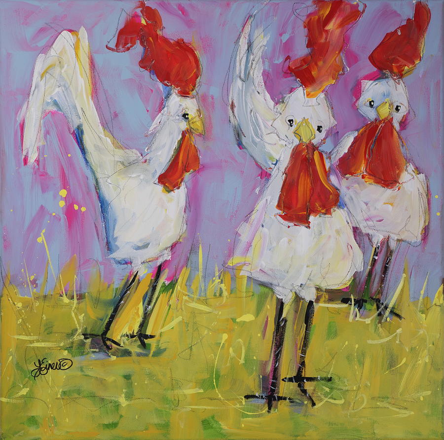 Lets Go Shopping Painting by Terri Einer