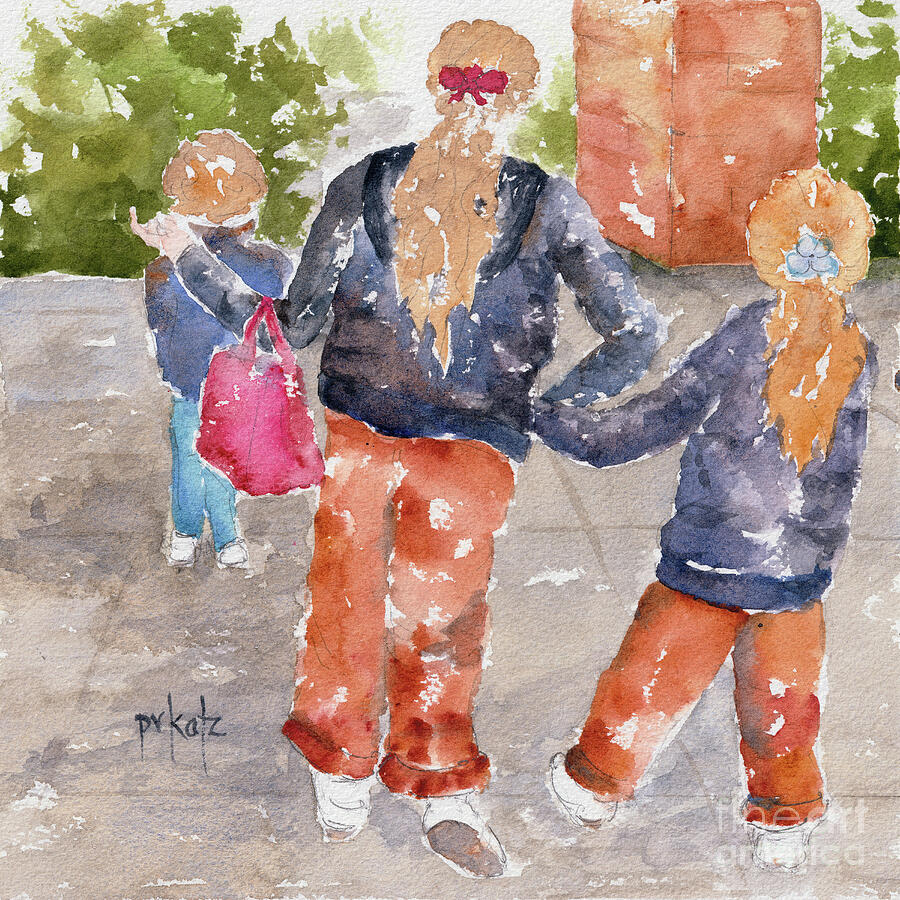 Lets Go This Way Painting by Pat Katz Lets Go This Way Painting by Pat Katz