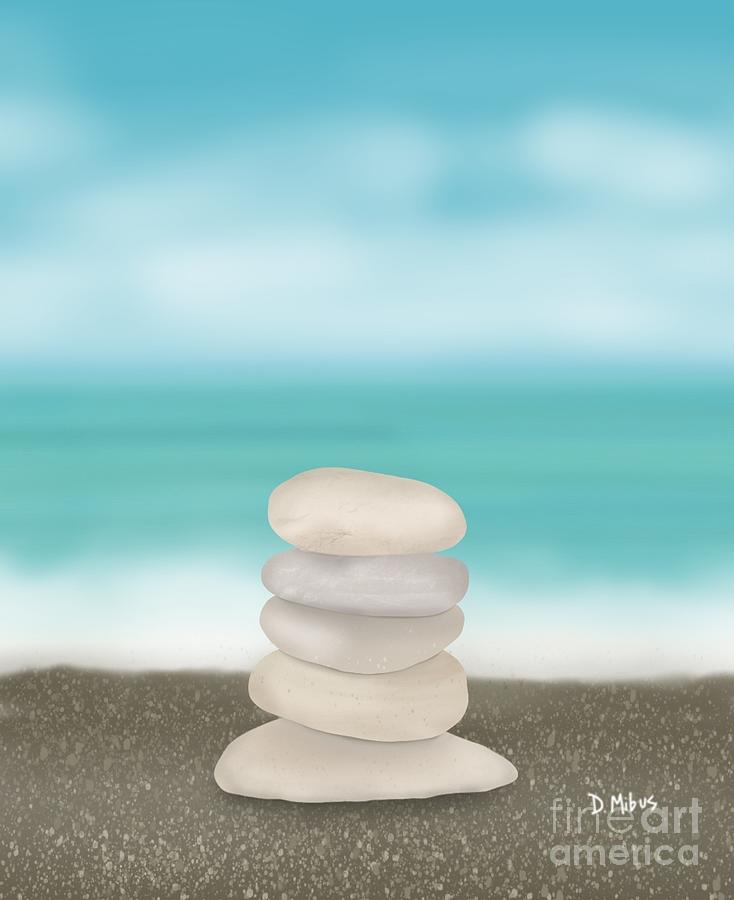 Lets Go to the Beach Day 5 Digital Art by Donna Mibus