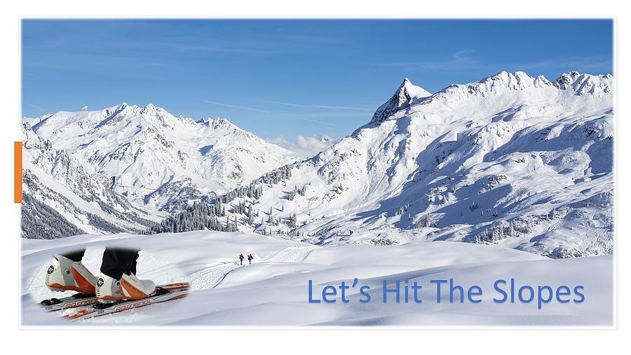 Lets Hit The Slopes Photograph by Nancy Ayanna Wyatt