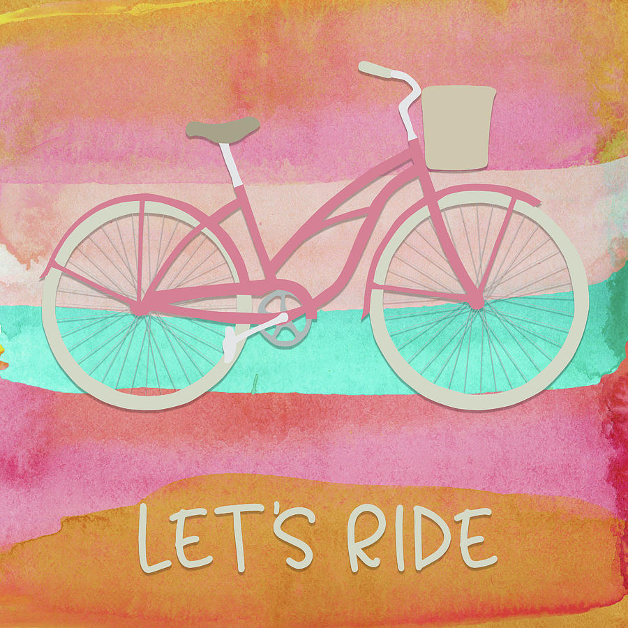 Let's Ride Mixed Media by Brandi Fitzgerald - Pixels