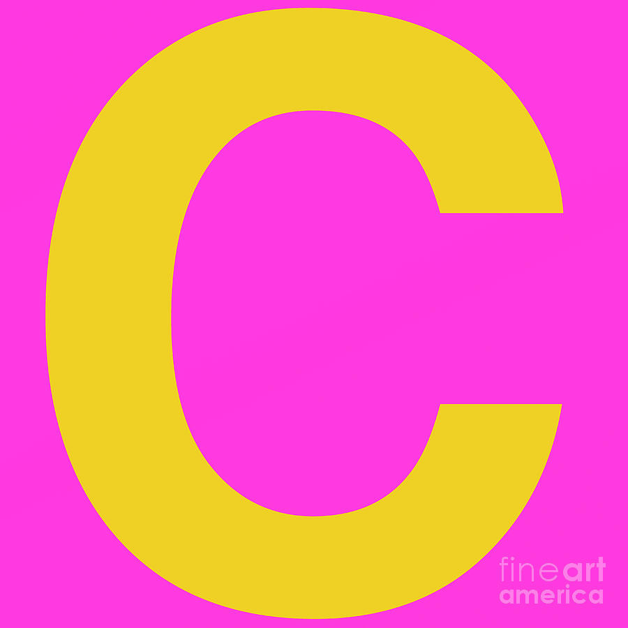 Letter C#2 Digital Art by Exors - Pixels