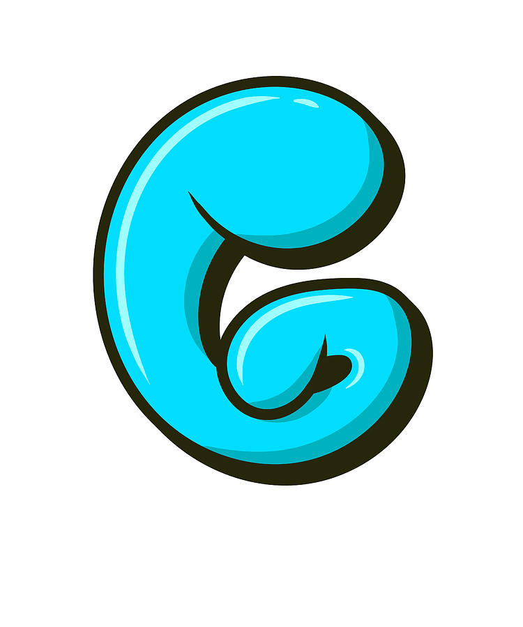 Letter G Graffiti Alphabet, G Typography Blue letter G, Bubble Letter G ...