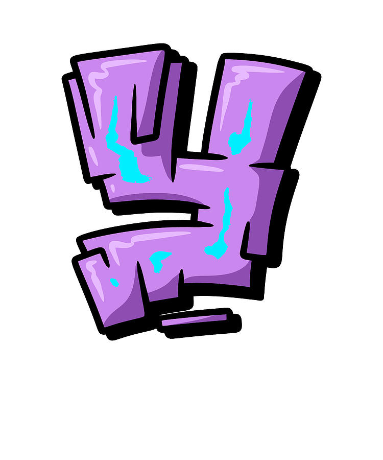 Letter Y Graffiti Alphabet, Y Typography Purple letter Y, Streetart ...