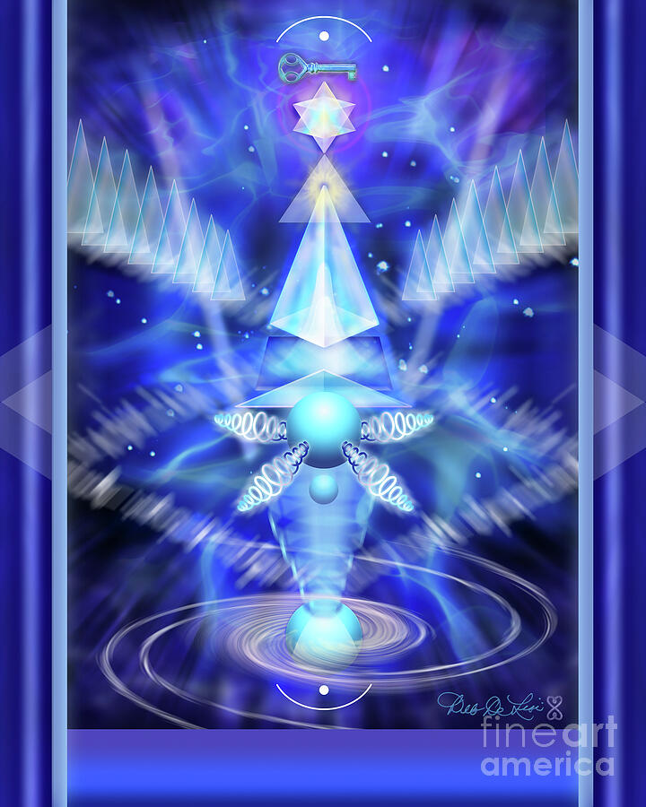 Level 3 Keys to the Treasure Chest Digital Art by Deborah DeLisi