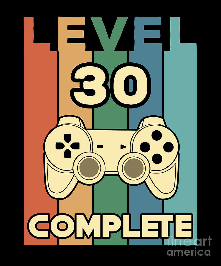 Level 3 Completed Labla Gamers Level Stock Illustration