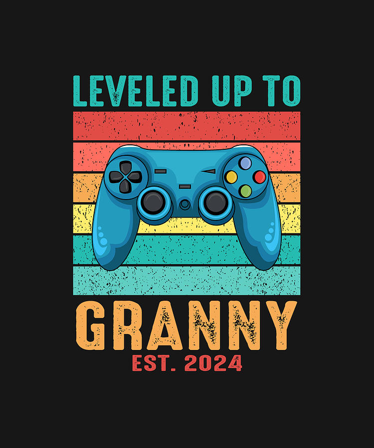 Leveled Up To GRANNY Est 2024 Drawing By DHBubble Fine Art America   Leveled Up To Granny Est 2024 Dhbubble 