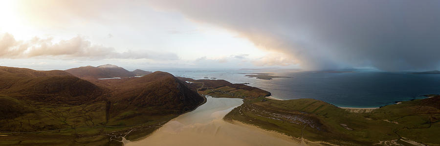 Leverburgh Isle of Harris Aerial Outer Hebrides Photograph by Sonny Ryse