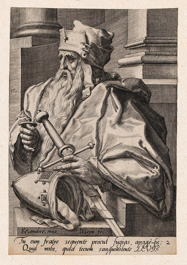 Levi Drawing by Jacques de Gheyn II