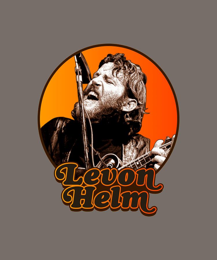 Levon Helm Levon Helm Retro Style Tribute by Painting by Andrew King ...