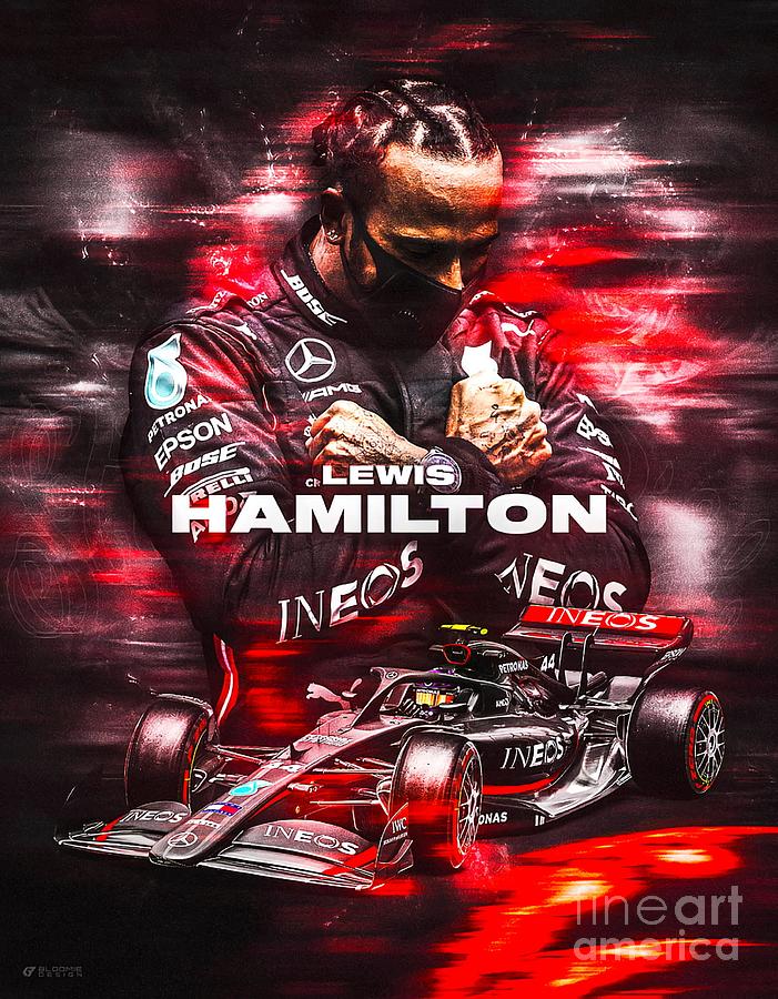 Lewis Hamilton 2022 F1 Photograph by Tokyo Clinder - Fine Art America