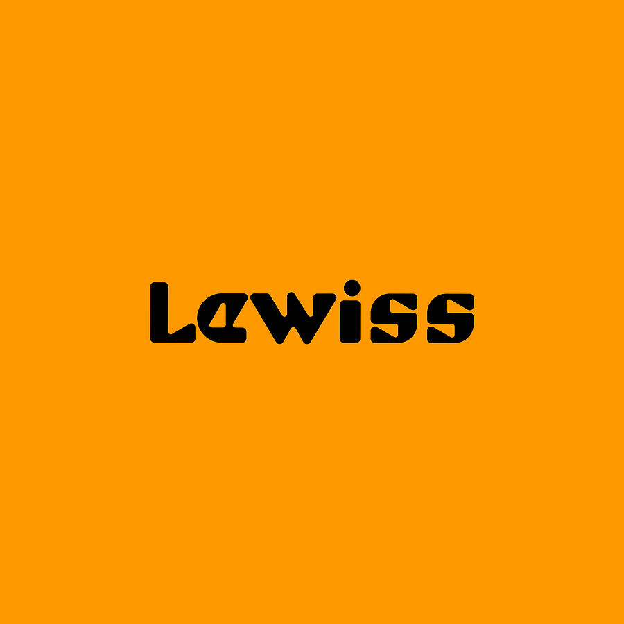 Lewiss #Lewiss Digital Art by TintoDesigns
