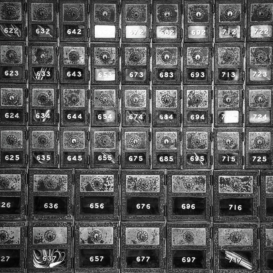 Lewiston Mailboxes 24 Photograph by Bob Orsillo