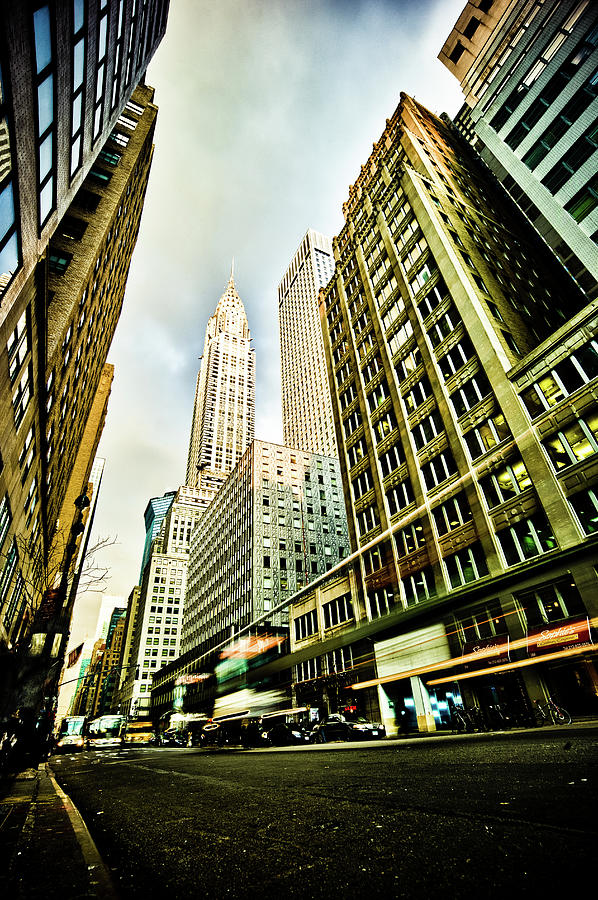 Lexington and 42nd street New York Photograph by Eugene Nikiforov