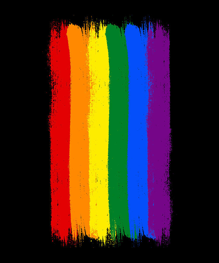 Lgbt Gay Lesbian Pride Rainbow Flag Lgbtq T Digital Art By P A Fine Art America 7120