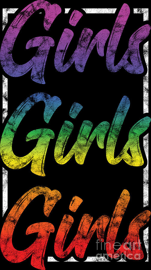 Rainbow Girls Art