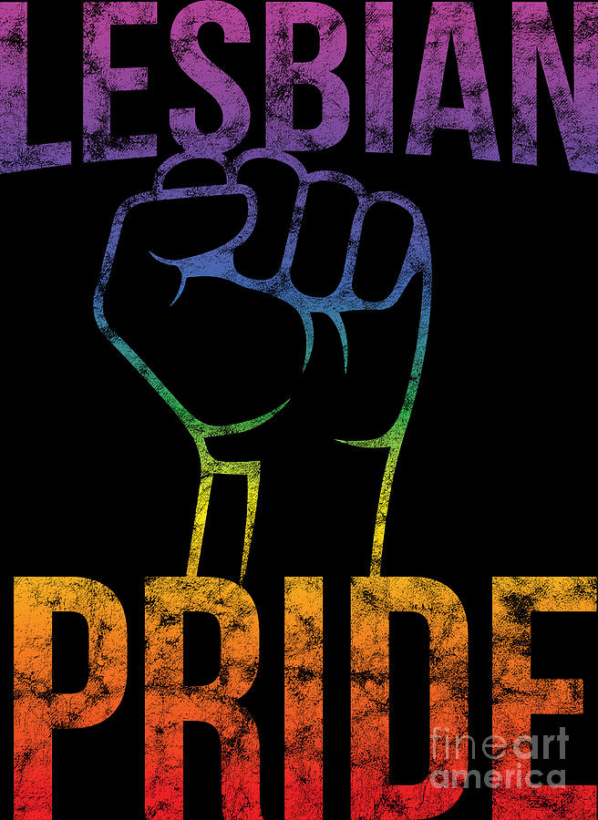 Lgbt Gay Pride Lesbian Lesbian Pride Grunge Digital Art By Haselshirt Fine Art America 6387