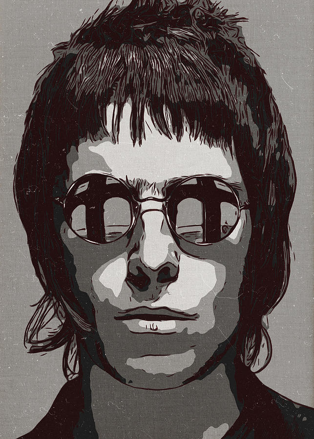 Liam Gallagher 07 Digital Art by TheArtGhost