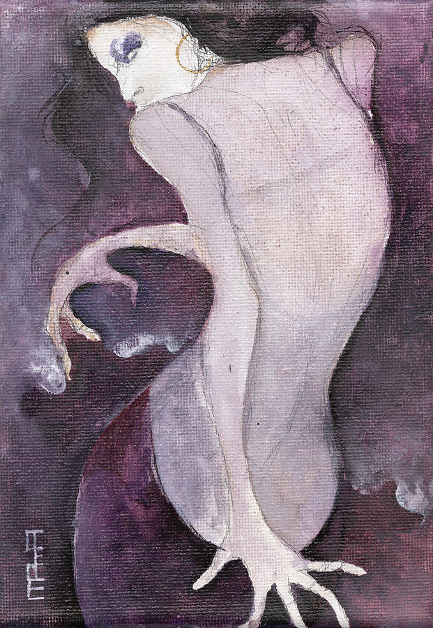 Liber tango Painting by Maya Manolova