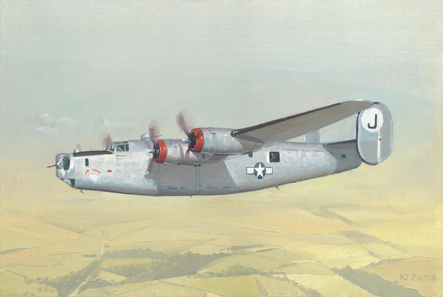 Liberator Painting by Richard Picton