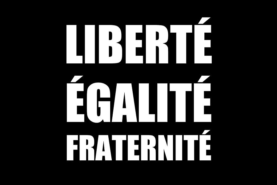 Liberte Egalite Fraternite Photograph by Michelle Saraswati - Fine Art ...