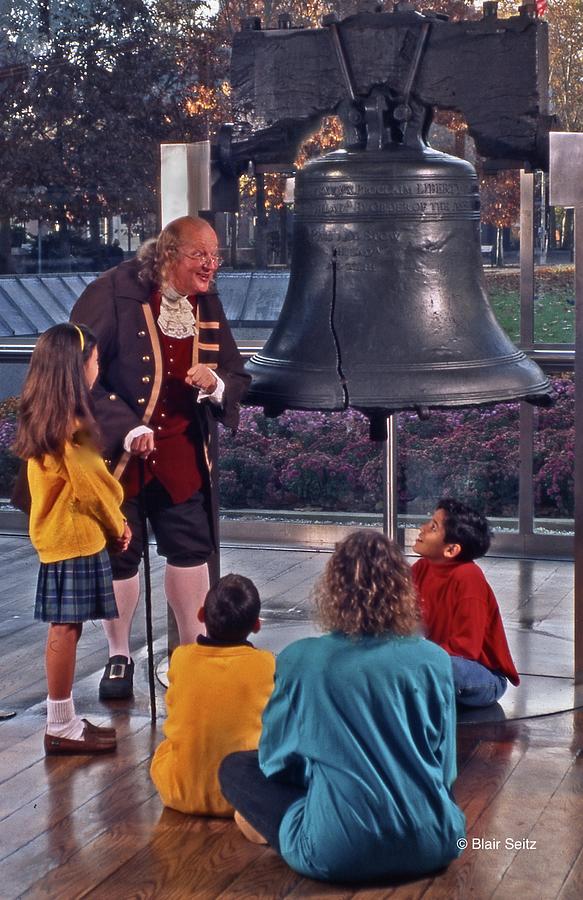 Liberty Bell Ben Franklin Philadelphia Photograph