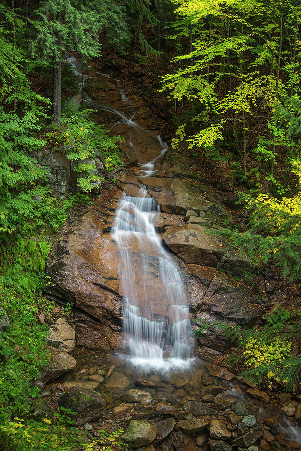 LIberty Gorge Cascade Photograph by White Mountain Images