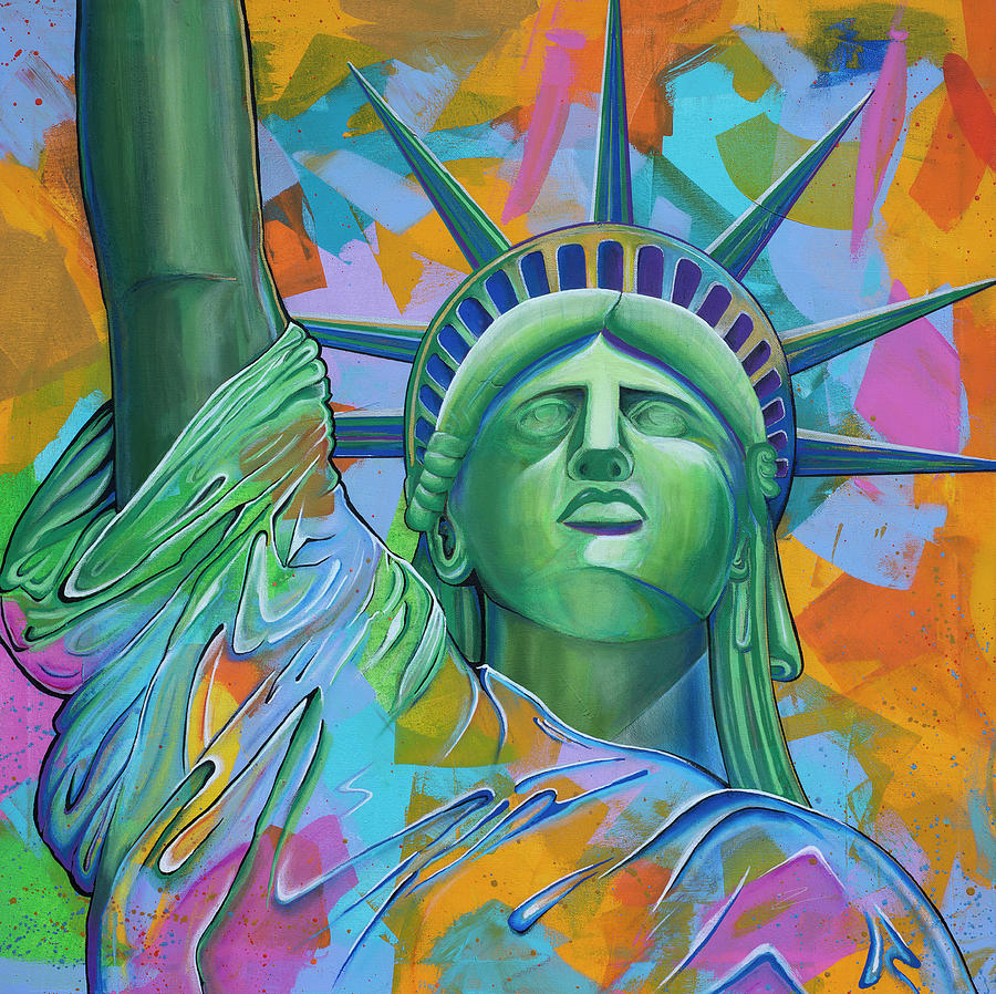 Liberty Painting by Steve McGuire - Fine Art America