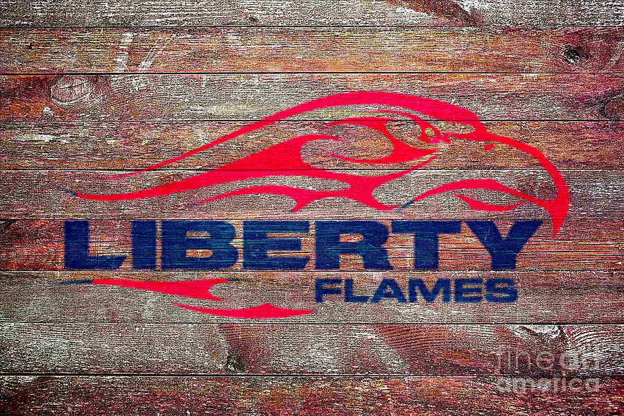 Liberty University Flames Digital Art by Steven Parker - Fine Art America