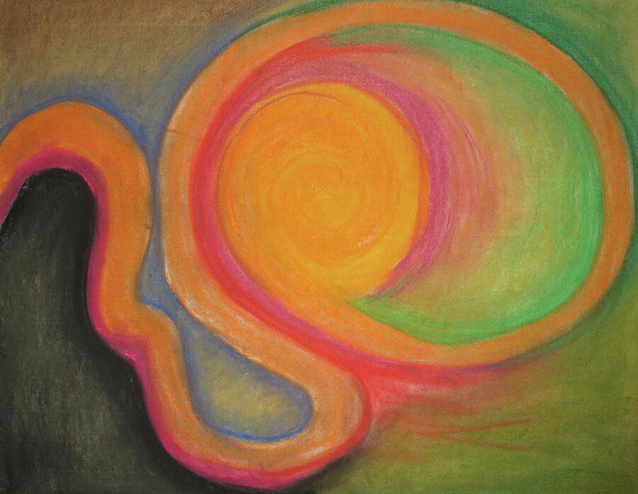 Licht und Geborgenheit Pastel by Anke Platow Licht und Geborgenheit Pastel by Anke Platow
