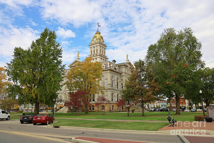 Licking County Courthouse in Newark Ohio 7123 Photograph by Jack