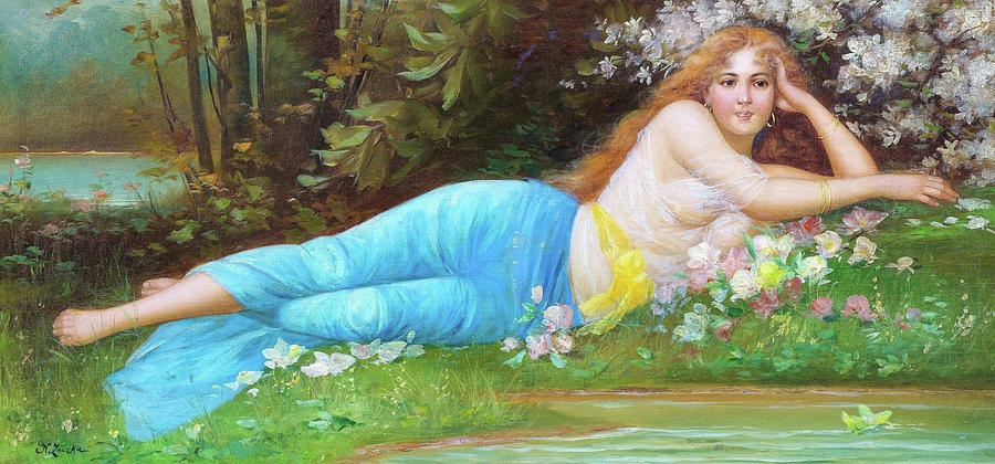 Fairy Painting - Lie - Digital Remastered Edition by Hans Zatzka