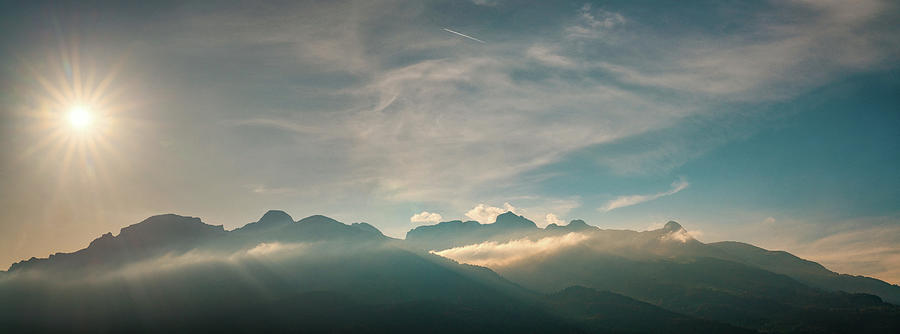 Liechtenstein Alpine Panorama Photograph by Framing Places