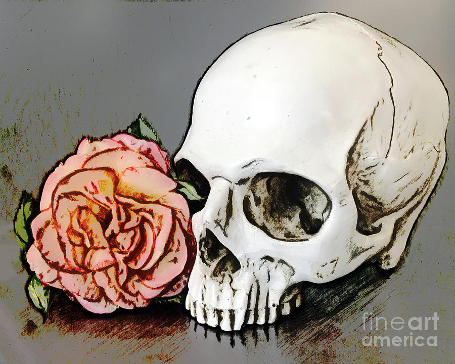Life and Death Mixed Media by Denise Deiloh